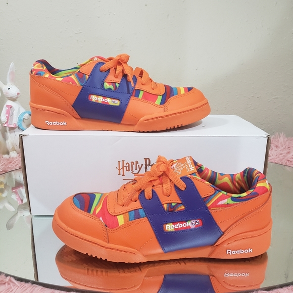 reebok shoes orange color